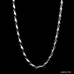 Load image into Gallery viewer, 4mm Designer Platinum Chain for Men JL PT CH 963
