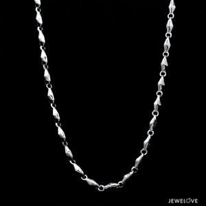 4mm Designer Platinum Chain for Men JL PT CH 963