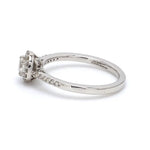 Load image into Gallery viewer, Full Halo Diamond Solitaire Engagement Ring for Women in Platinum JL PT 481   Jewelove.US
