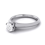 Load image into Gallery viewer, 2-Carat Flowery Platinum Lab Grown Solitaire Engagement Ring JL PT LG G 106-E   Jewelove.US
