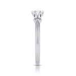 Load image into Gallery viewer, 70-Pointer Flowery Platinum Lab Grown Solitaire Engagement Ring JL PT LG G 106-B   Jewelove.US

