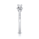 Load image into Gallery viewer, Designer Platinum 1-Carat Solitaire Engagement Ring for Women with Diamond Accents JL PT G 113-D   Jewelove.US
