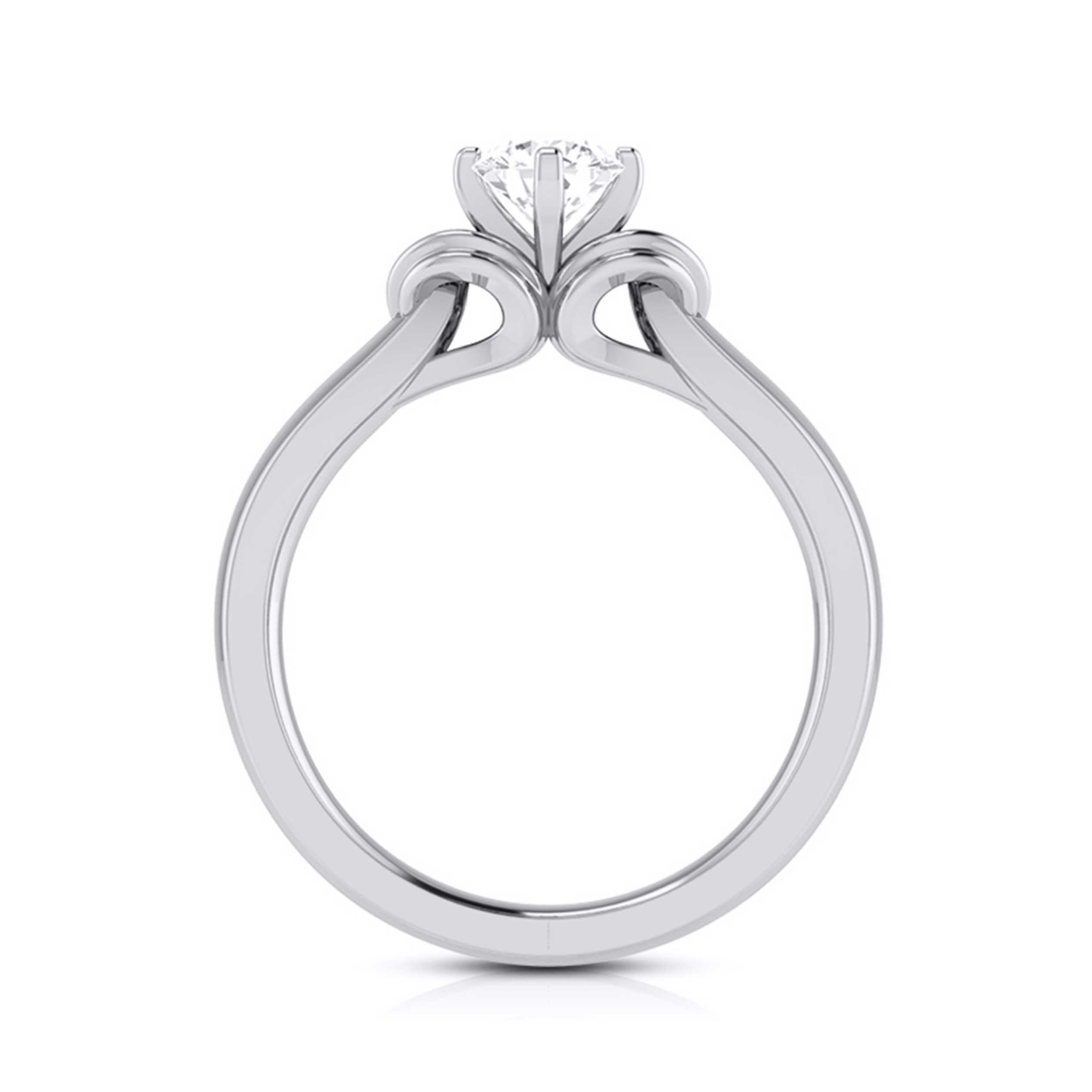1-Carat Lab Grown Solitaire Platinum Ring for Women JL PT LG G-114-C   Jewelove.US