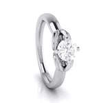 Load image into Gallery viewer, 1-Carat Lab Grown Solitaire Platinum Ring for Women JL PT LG G-114-C   Jewelove.US
