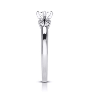 1-Carat Lab Grown Solitaire Platinum Ring for Women JL PT LG G-114-C   Jewelove.US