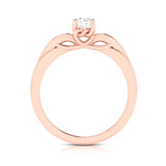 Load image into Gallery viewer, 1-Carat Solitaire Diamond Shank 18K Rose Gold Ring with Hidden Heart JL AU G 118R-C   Jewelove.US
