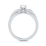 Load image into Gallery viewer, 70-Pointer Solitaire Platinum Engagement Ring with a Hidden Heart JL PT G 118-B   Jewelove.US
