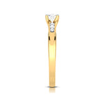 Load image into Gallery viewer, 70-Pointer Solitaire Diamond Shank 18K Yellow Gold with Hidden Heart JL AU G 118Y-B   Jewelove.US
