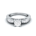 Load image into Gallery viewer, 1-Carat Lab Grown Solitaire Platinum Engagement Ring with a Hidden Heart JL PT LG G-118-C   Jewelove.US
