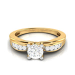 Load image into Gallery viewer, 50-Pointer Solitaire Diamond Shank 18K Yellow Gold with Hidden Heart JL AU LG G-118Y-A   Jewelove.US
