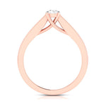 Load image into Gallery viewer, 70-Pointer Solitaire 18K Rose Gold Diamond Shank Ring JL AU G 120R-B   Jewelove.US
