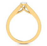 Load image into Gallery viewer, 30-Pointer Solitaire 18K Yellow Gold Diamond Shank Ring JL AU G 120Y   Jewelove.US
