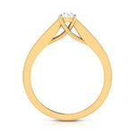 Load image into Gallery viewer, 1-Carat Solitaire 18K Yellow Gold Diamond Shank Ring JL AU G 120Y-C   Jewelove.US

