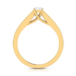 Load image into Gallery viewer, 50-Pointer Solitaire 18K Yellow Gold Diamond Shank Ring JL AU G 120Y-A   Jewelove.US
