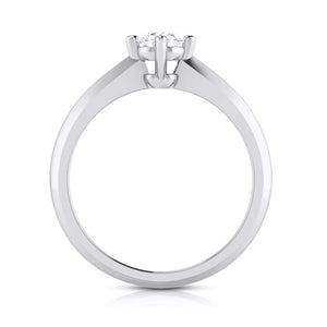 30-Pointer Platinum Solitaire Engagement Ring JL PT G 121-A   Jewelove.US