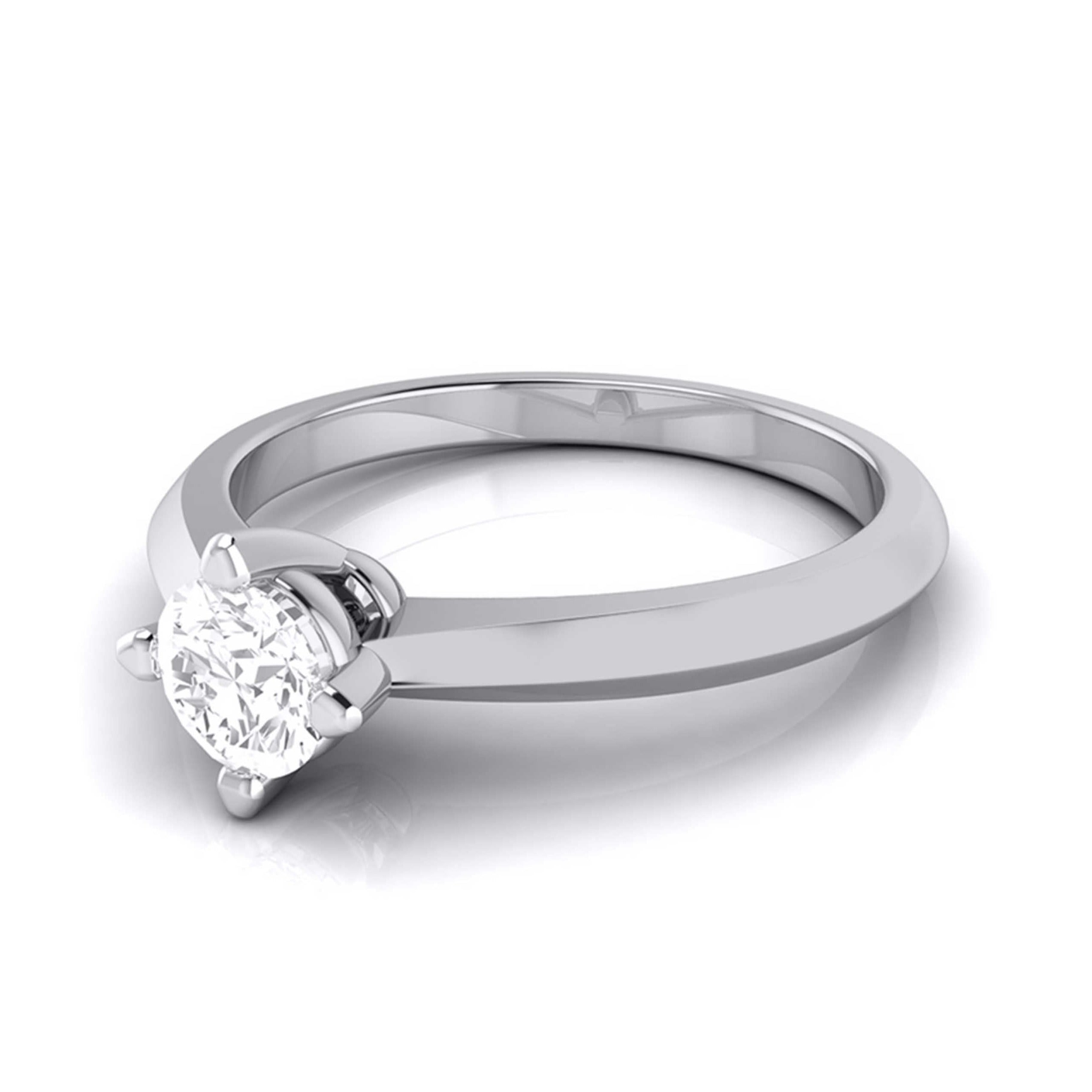 30-Pointer Platinum Solitaire Engagement Ring JL PT G 121-A   Jewelove.US