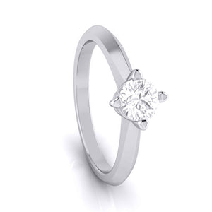30-Pointer Platinum Solitaire Engagement Ring JL PT G 121-A   Jewelove.US
