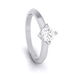 Load image into Gallery viewer, 70-Pointer Platinum Solitaire Engagement Ring JL PT G 121-C   Jewelove.US
