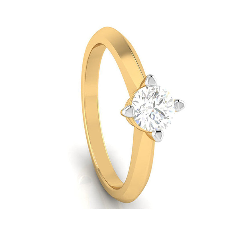 1.5-Carat Lab Grown Solitaire 18K Yellow Gold Ring JL AU LG G-121Y-E   Jewelove.US