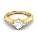 Load image into Gallery viewer, 50-Pointer Lab Grown Solitaire 18K Yellow Gold Ring JL AU LG G-121Y-B   Jewelove.US
