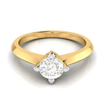 Load image into Gallery viewer, 2-Carat Lab Grown Solitaire 18K Yellow Gold Ring JL AU LG G-121Y-F   Jewelove.US
