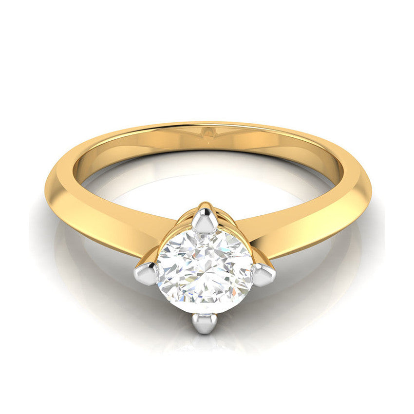 1-Carat Solitaire 18K Yellow Gold Ring JL AU G 121Y-D   Jewelove.US