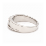 Load image into Gallery viewer, Designer Platinum Love Bands with Diamonds JL PT 152
