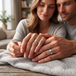 Load image into Gallery viewer, Classic Platinum Love Bands without Diamonds JL PT 104
