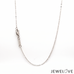 Load image into Gallery viewer, 1.25mm Platinum Chain for Women JL PT CH 1452
