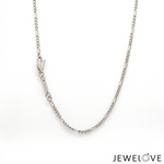 Load image into Gallery viewer, 1.75mm Figaro Platinum Unisex Chain JL PT CH 1425-A
