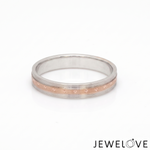 Load image into Gallery viewer, Platinum Rose Gold Love Bands JL PT 1466
