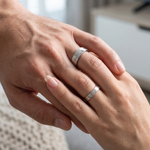 Load image into Gallery viewer, Plain Platinum Love Bands JL PT 133
