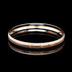 Load image into Gallery viewer, 8mm Platinum Rose Gold Kada for Men JL PTB 1383
