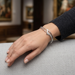 Load image into Gallery viewer, Cosmopolitan Platinum Bracelet with Diamonds SJ PTB 105
