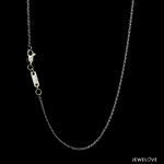 Load image into Gallery viewer, 1mm Figaro Platinum Chain for Women JL PT CH 1446
