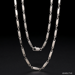 Load image into Gallery viewer, Men of Platinum | 3mm Linked Platinum Chain for Men JL PT CH 1459
