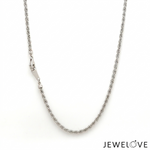 Load image into Gallery viewer, 2mm Japanese Platinum Rope Style Chain for Women JL PT CH 1426
