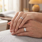 Load image into Gallery viewer, Designer Platinum Love Bands Diamonds Rings JL PT 1263
