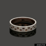 Load image into Gallery viewer, Platinum Rose Gold Love Bands Ring JL PT 1475
