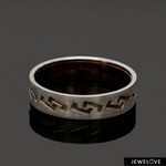 Load image into Gallery viewer, Platinum Rose Gold Love Bands Ring JL PT 1478
