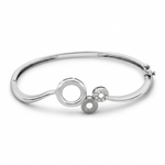Load image into Gallery viewer, Progressive Loops Platinum Bracelet SJ PTB 107
