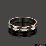 Load image into Gallery viewer, Platinum Rose Gold Love Bands Ring JL PT 1476
