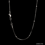 Load image into Gallery viewer, Box Chain with Platinum Balls for Women JL PT CH 1454
