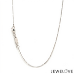 Load image into Gallery viewer, 1.25mm Platinum Figaro Chain for Women JL PT CH 1445

