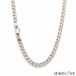 Load image into Gallery viewer, 4.25mm Platinum Rose Gold Chain for Men JL PT CH 1463

