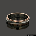 Load image into Gallery viewer, Platinum Rose Gold Love Bands Ring JL PT 1458

