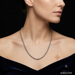 Load image into Gallery viewer, 2mm Japanese Platinum Rope Style Chain for Women JL PT CH 1426
