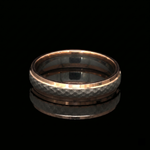 Load image into Gallery viewer, Platinum Love Bands with Rose Gold Ring JL PT 1417
