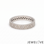 Load image into Gallery viewer, Designer Platinum Love Bands JL PT 1446
