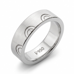 Load image into Gallery viewer, Plain Platinum Love Bands JL PT 133

